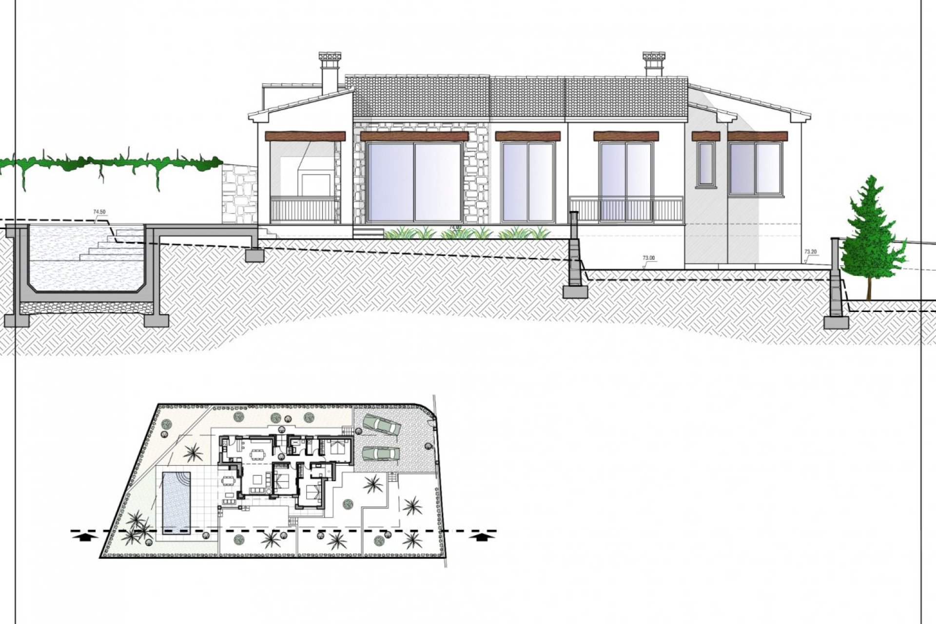 Obra nueva - Villa -
Benissa - Fanadix