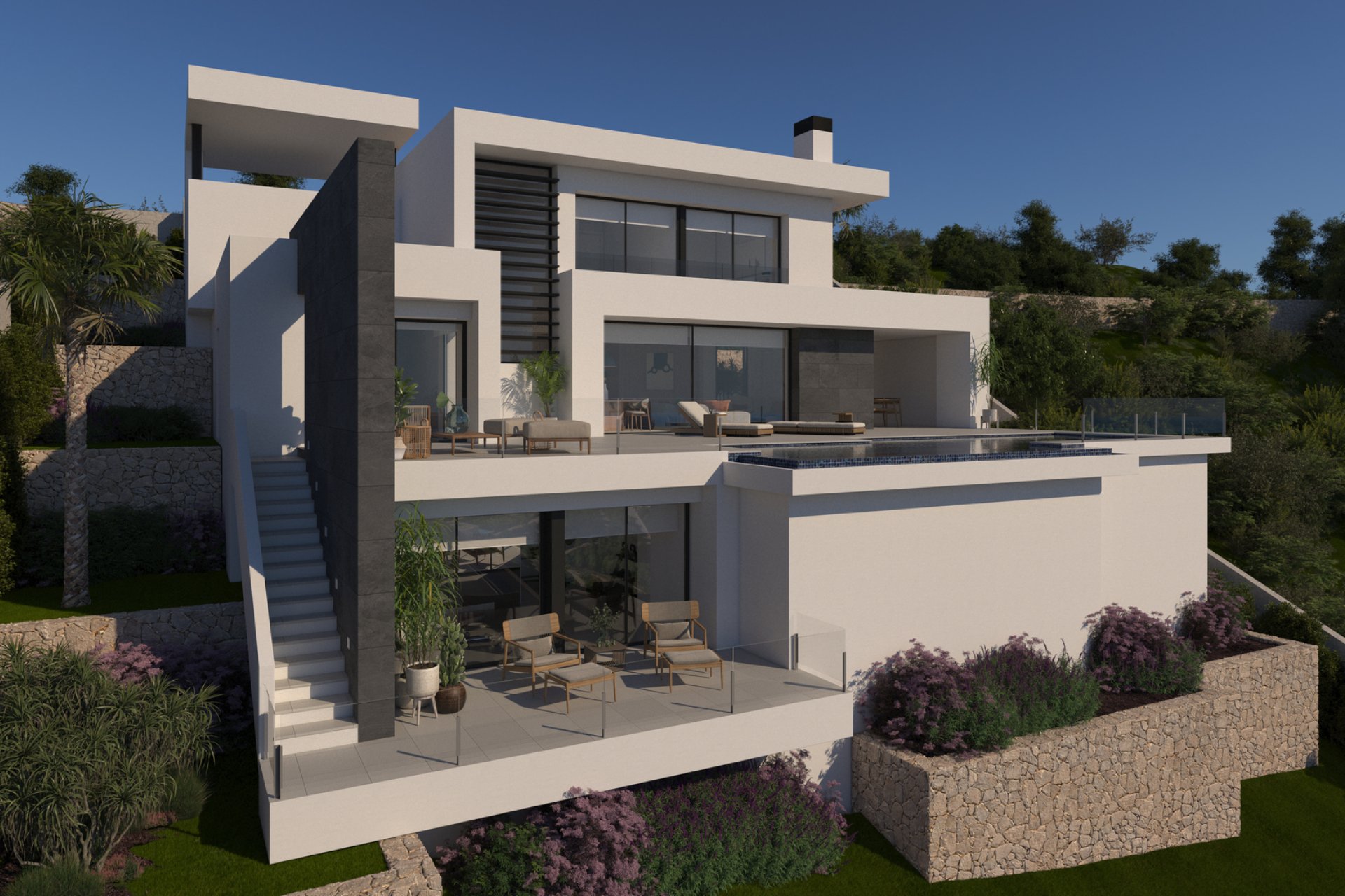 Obra nueva - Villa -
Cumbre del Sol - Cumbre de Sol