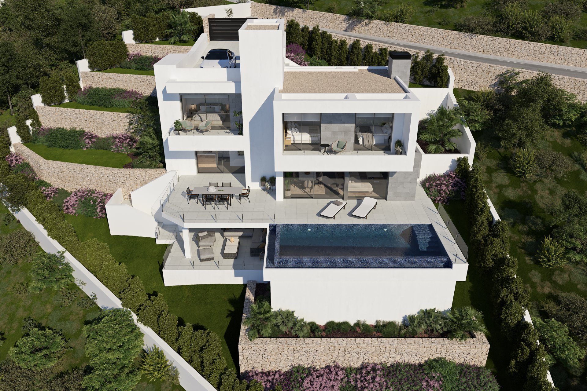 Obra nueva - Villa -
Cumbre del Sol