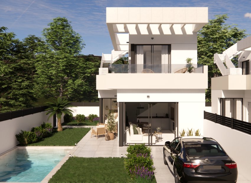 Obra nueva - Villa -
Los Montesinos