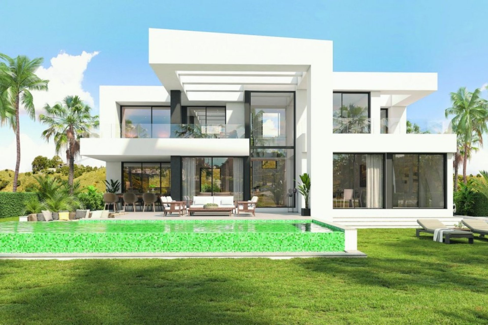 Obra nueva - Villa -
Málaga - Limonar