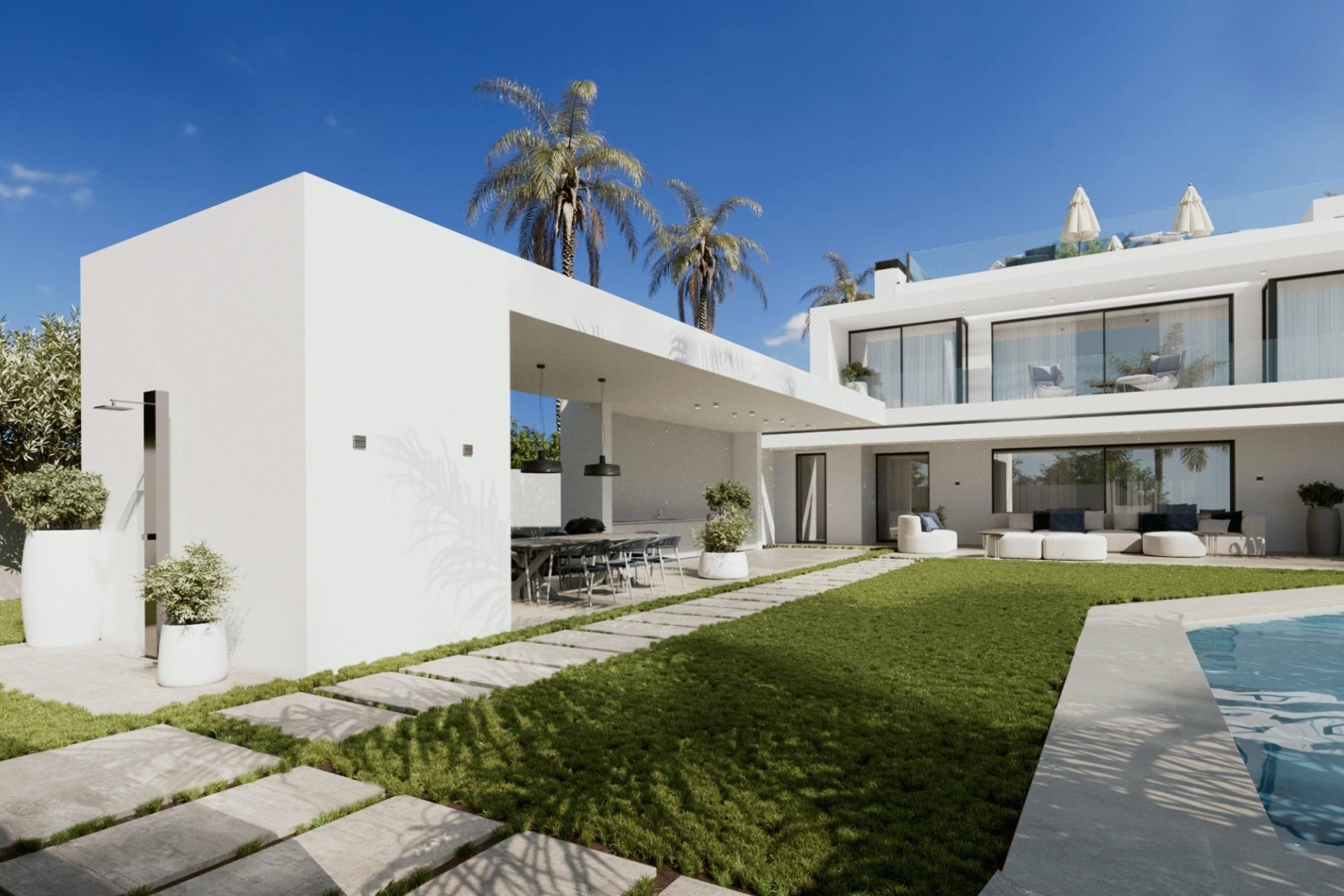 Obra nueva - Villa -
Marbella - Cascada De Camojan