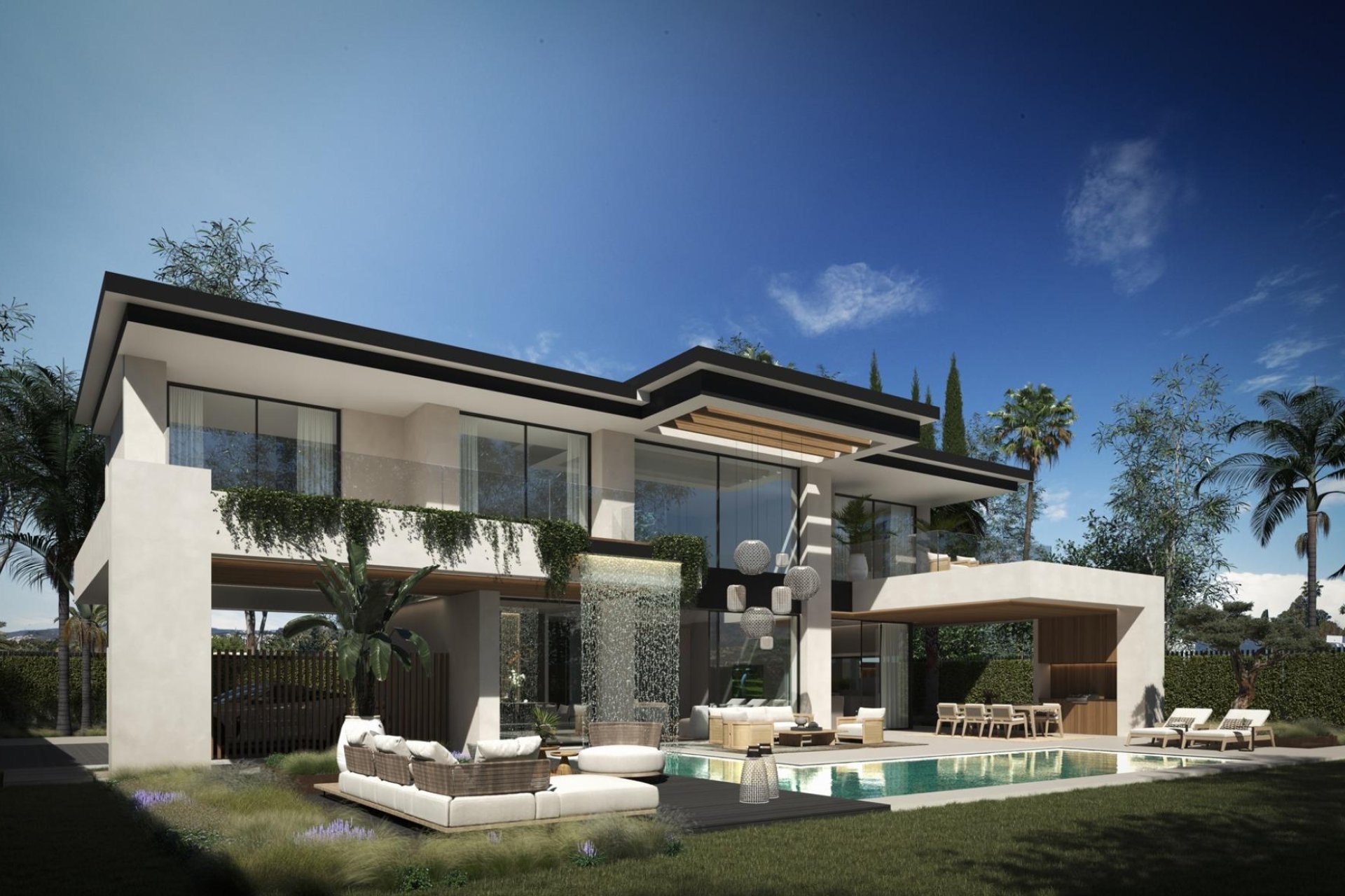 Obra nueva - Villa -
Marbella - Cortijo Blanco