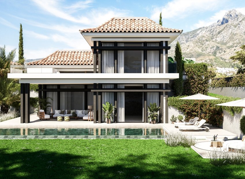 Obra nueva - Villa -
Marbella