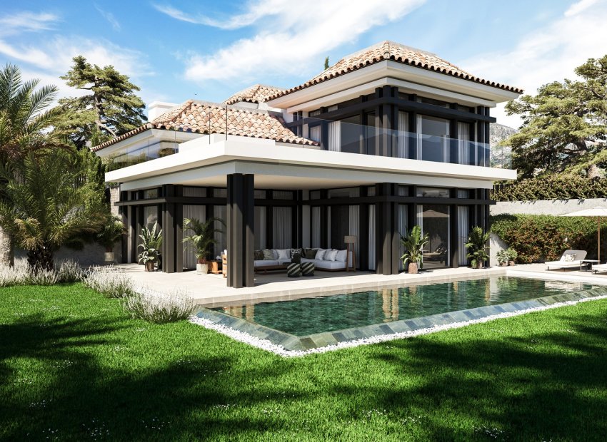 Obra nueva - Villa -
Marbella