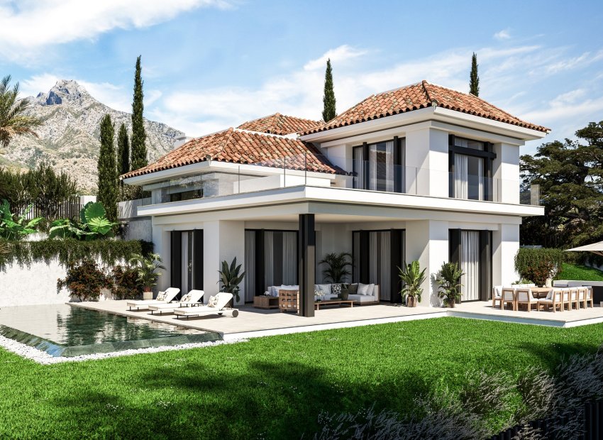 Obra nueva - Villa -
Marbella