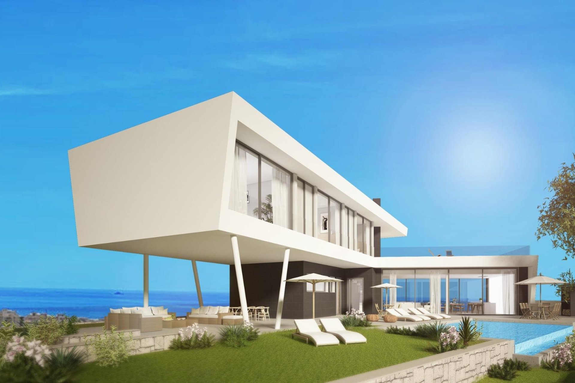 Obra nueva - Villa -
Mijas - Mijas Costa