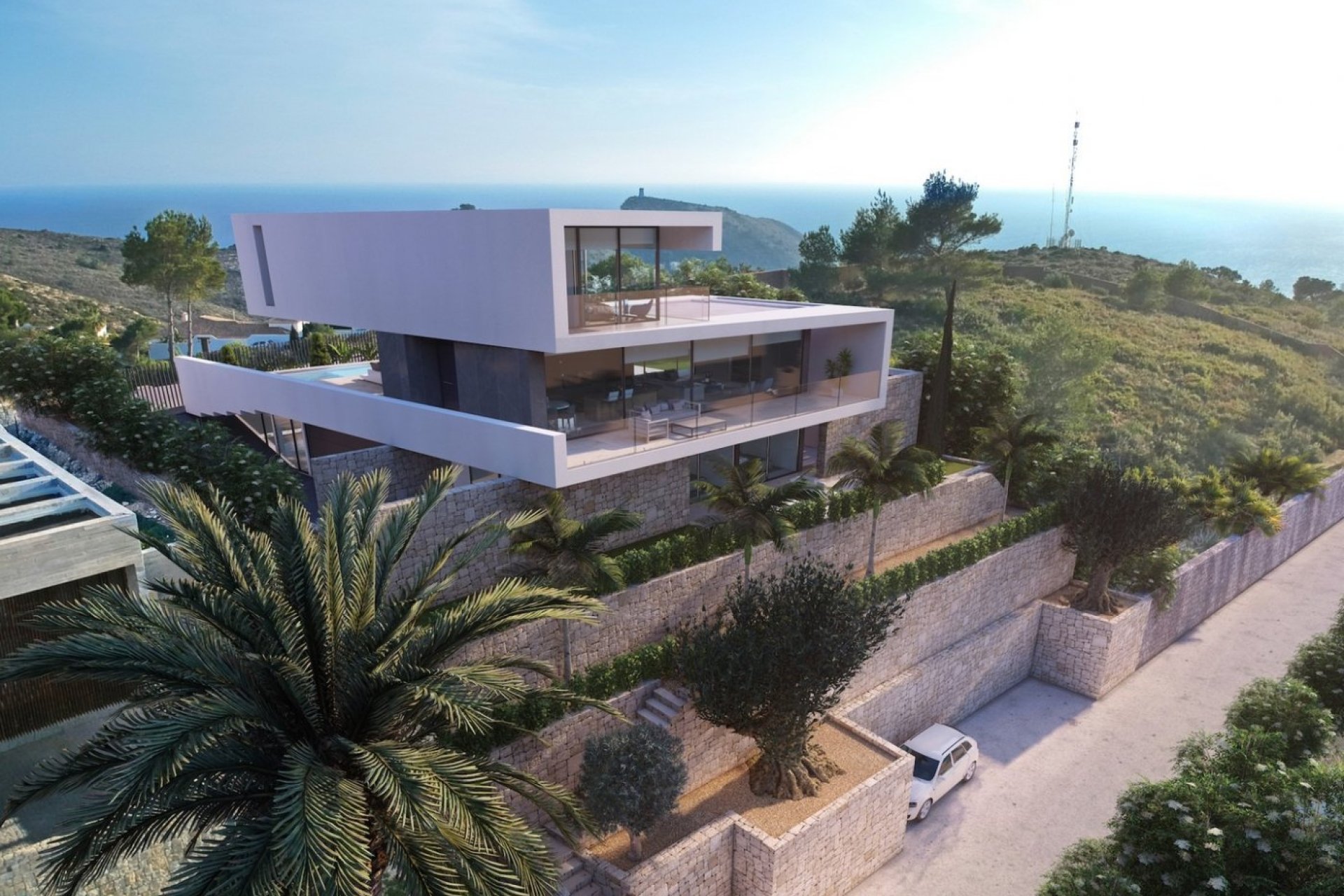 Obra nueva - Villa -
Moraira - El Portet