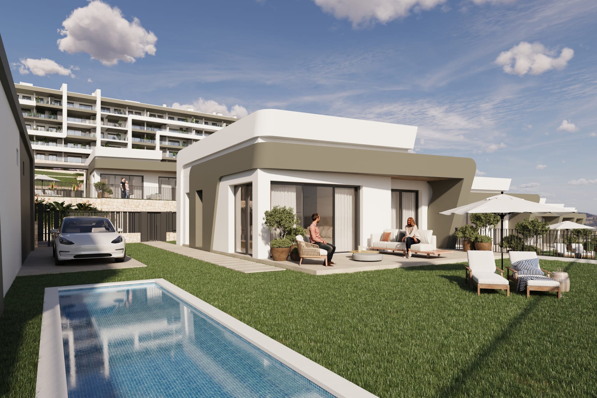 Obra nueva - Villa -
Muchamiel - Mutxamel