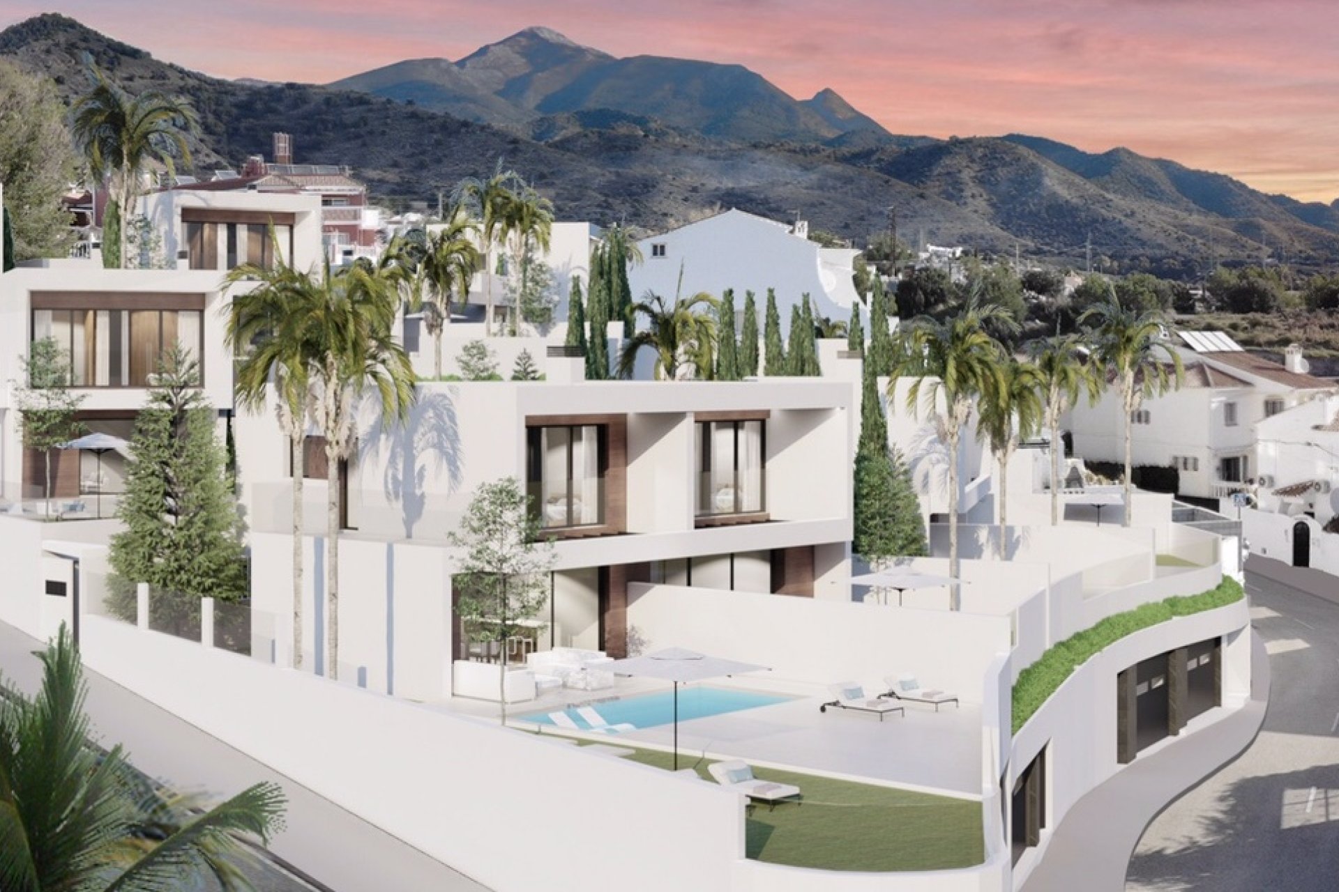 Obra nueva - Villa -
Nerja