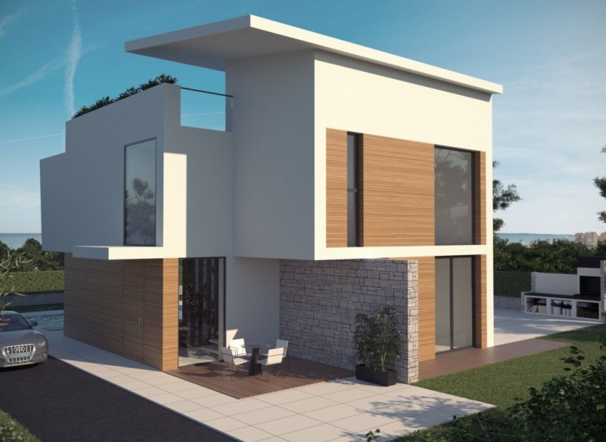 Obra nueva - Villa -
Orihuela Costa - Campoamor