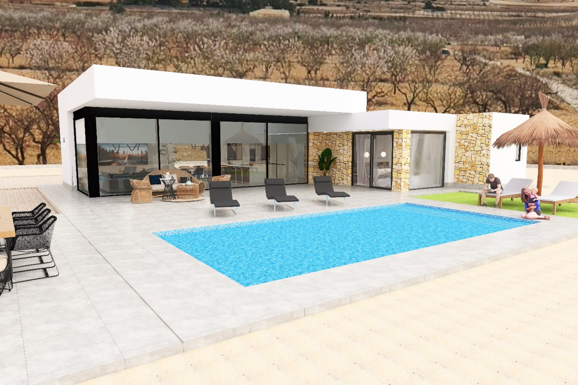 Obra nueva - Villa -
Pinoso