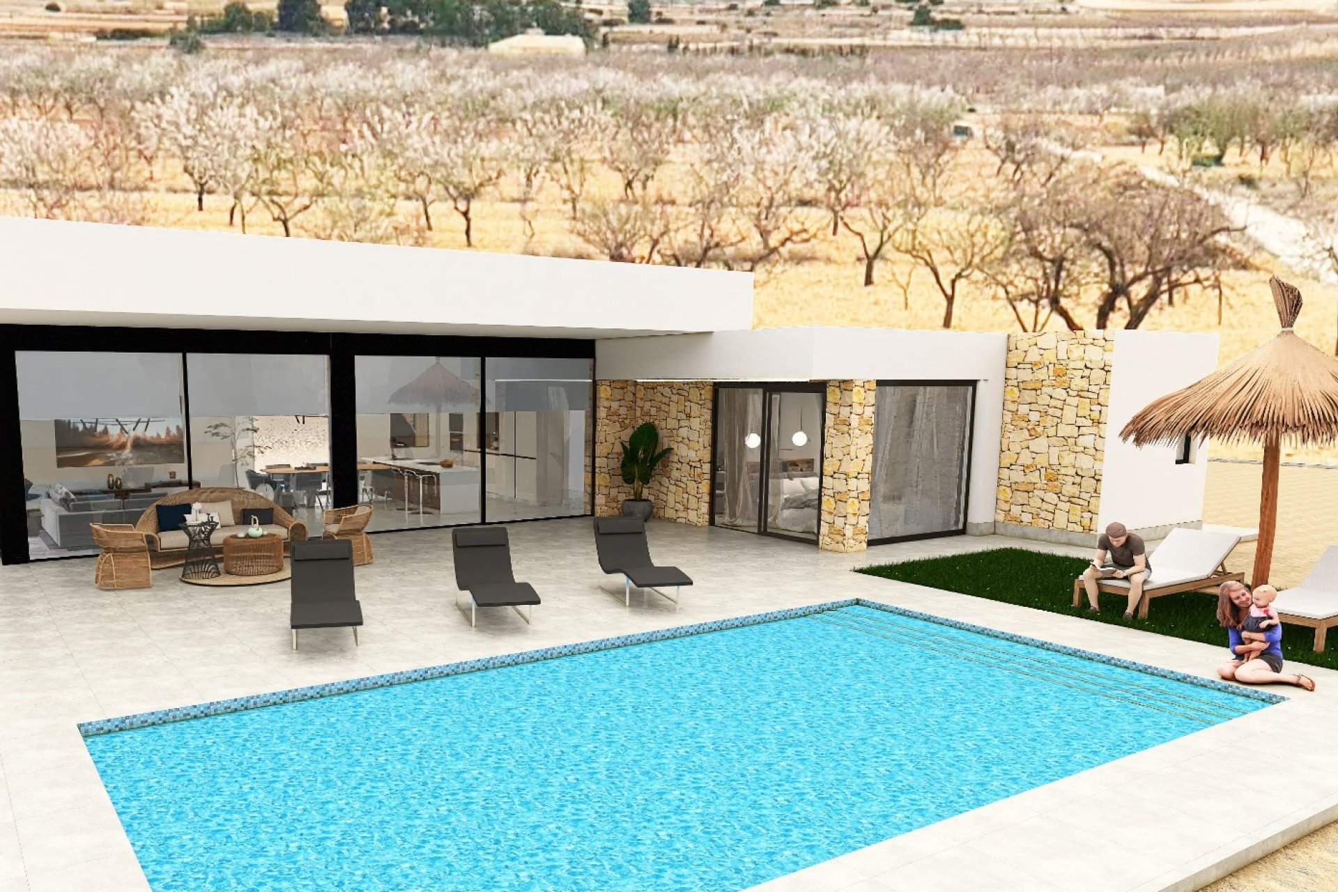 Obra nueva - Villa -
Pinoso