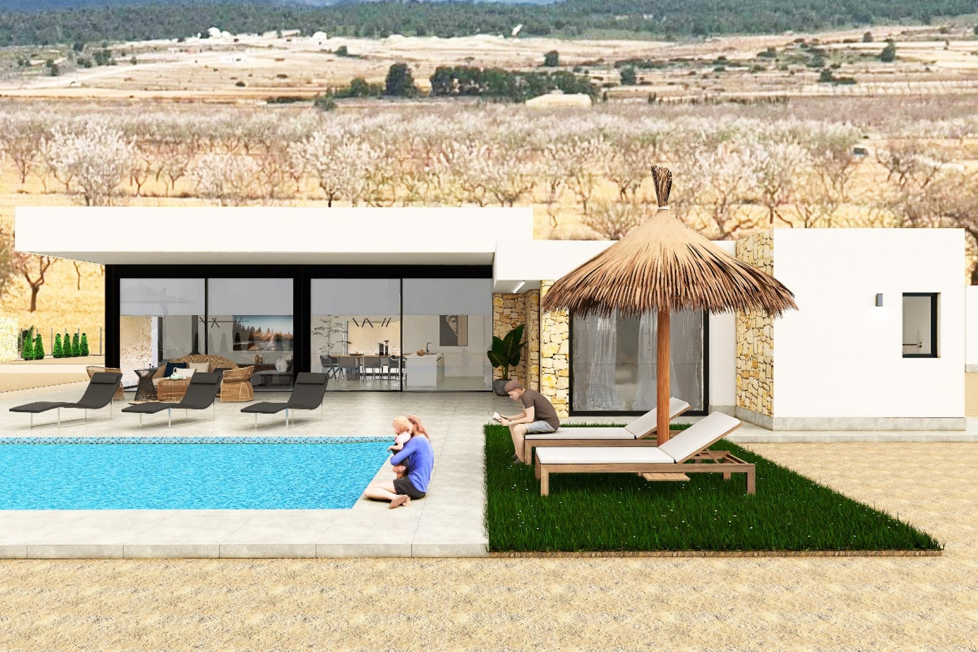 Obra nueva - Villa -
Pinoso