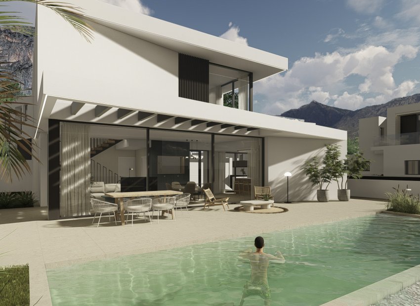Obra nueva - Villa -
Polop