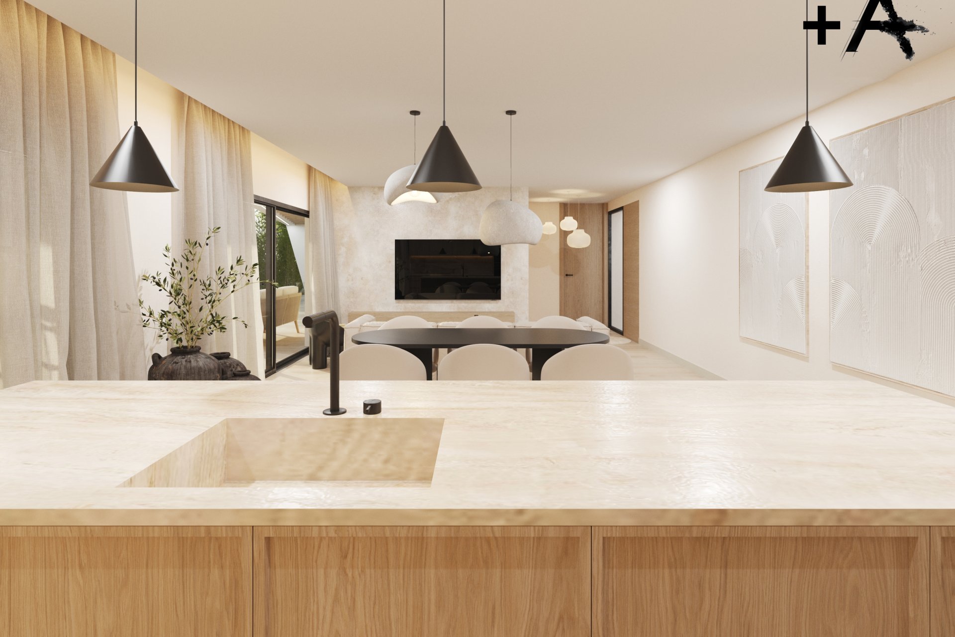 Obra nueva - Villa -
Polop