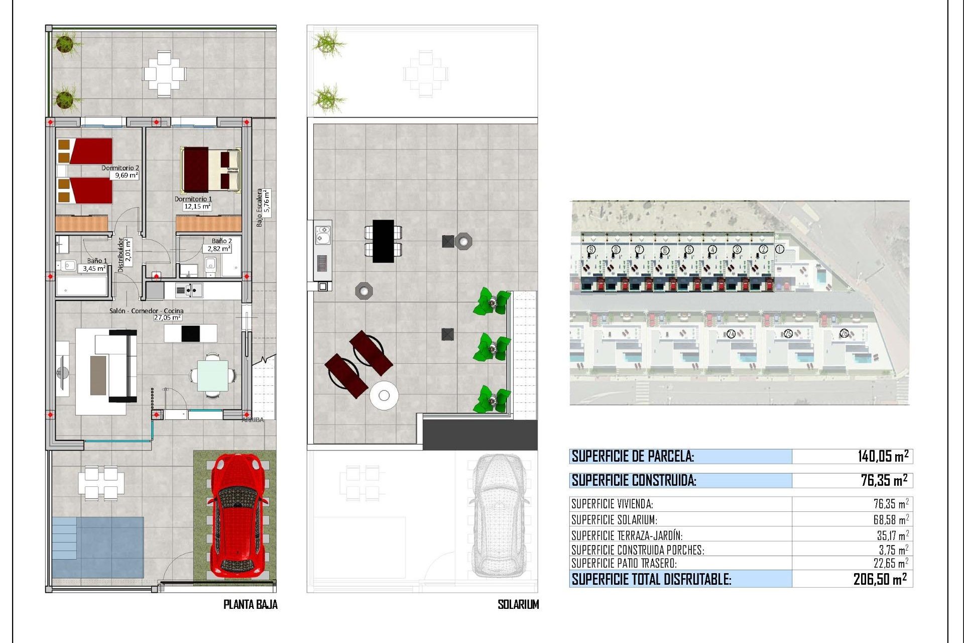 Obra nueva - Villa -
San Juan de los Terreros - San Juan De Los Terreros