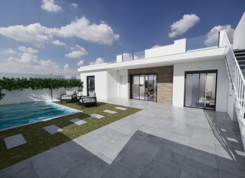 Obra nueva - Villa -
Torre-Pacheco