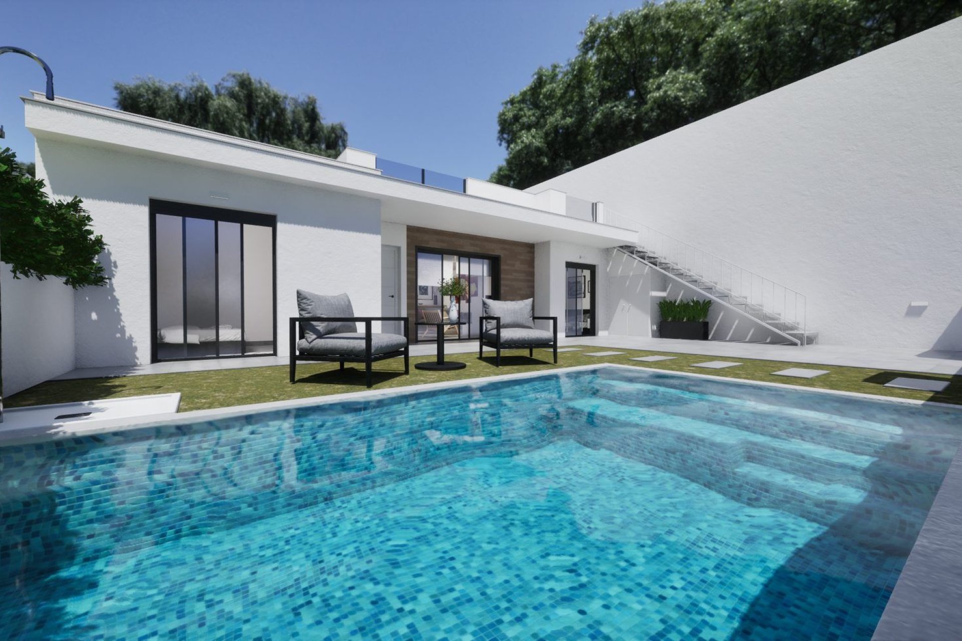 Obra nueva - Villa -
Torre-Pacheco
