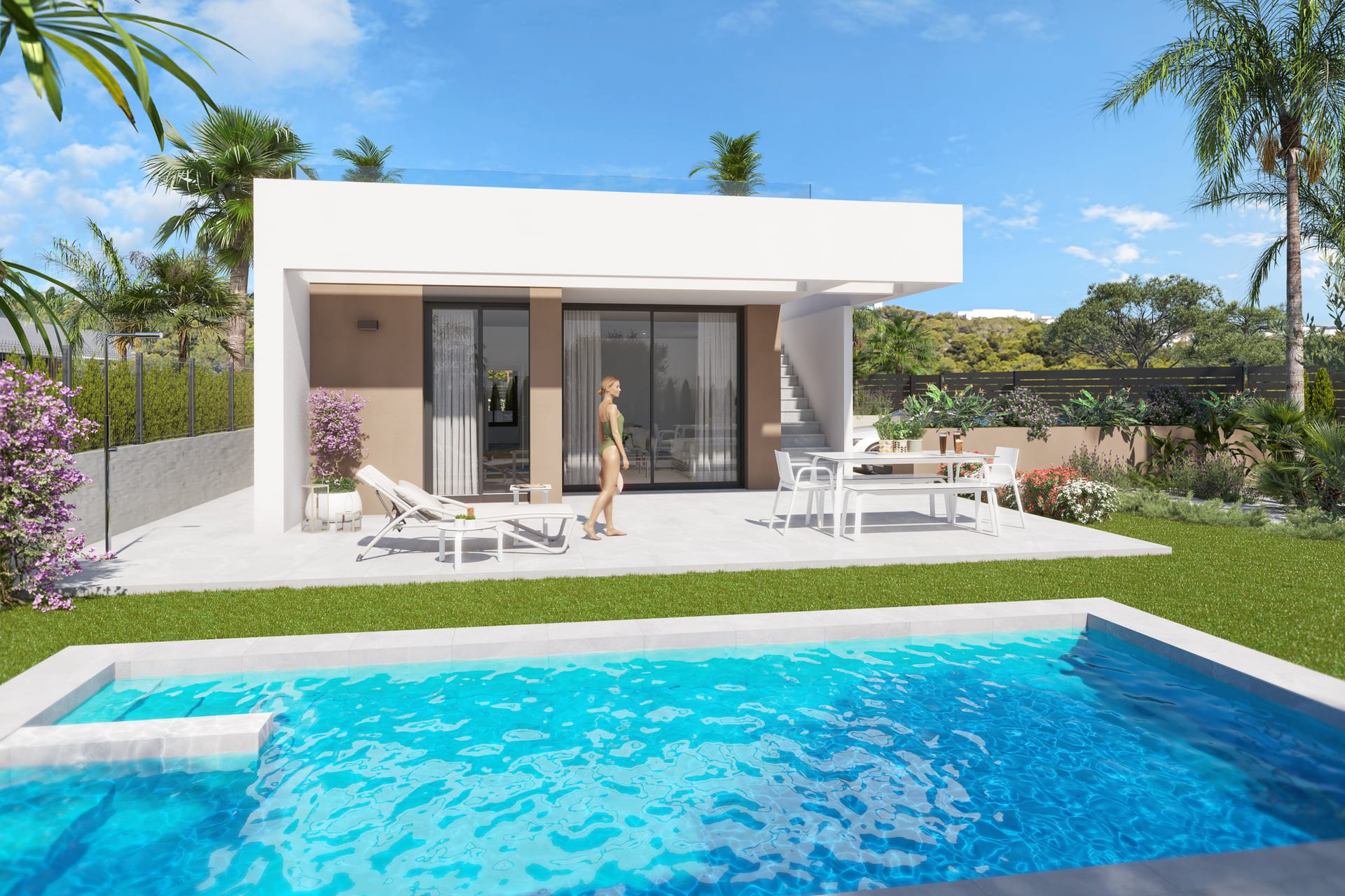 Obra nueva - Villa -
Vera