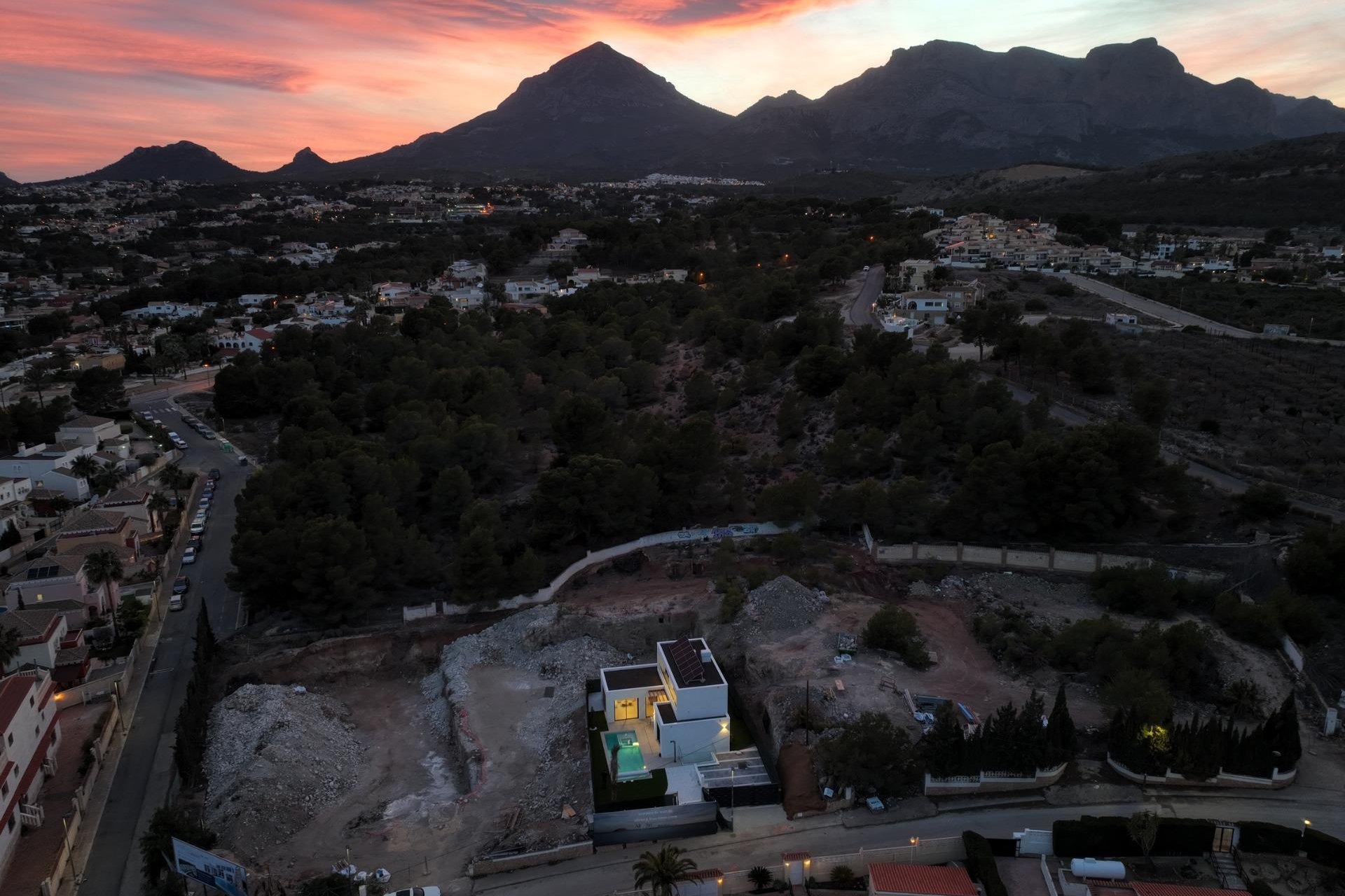 Obra nueva: Villas en Alfaz del Pi