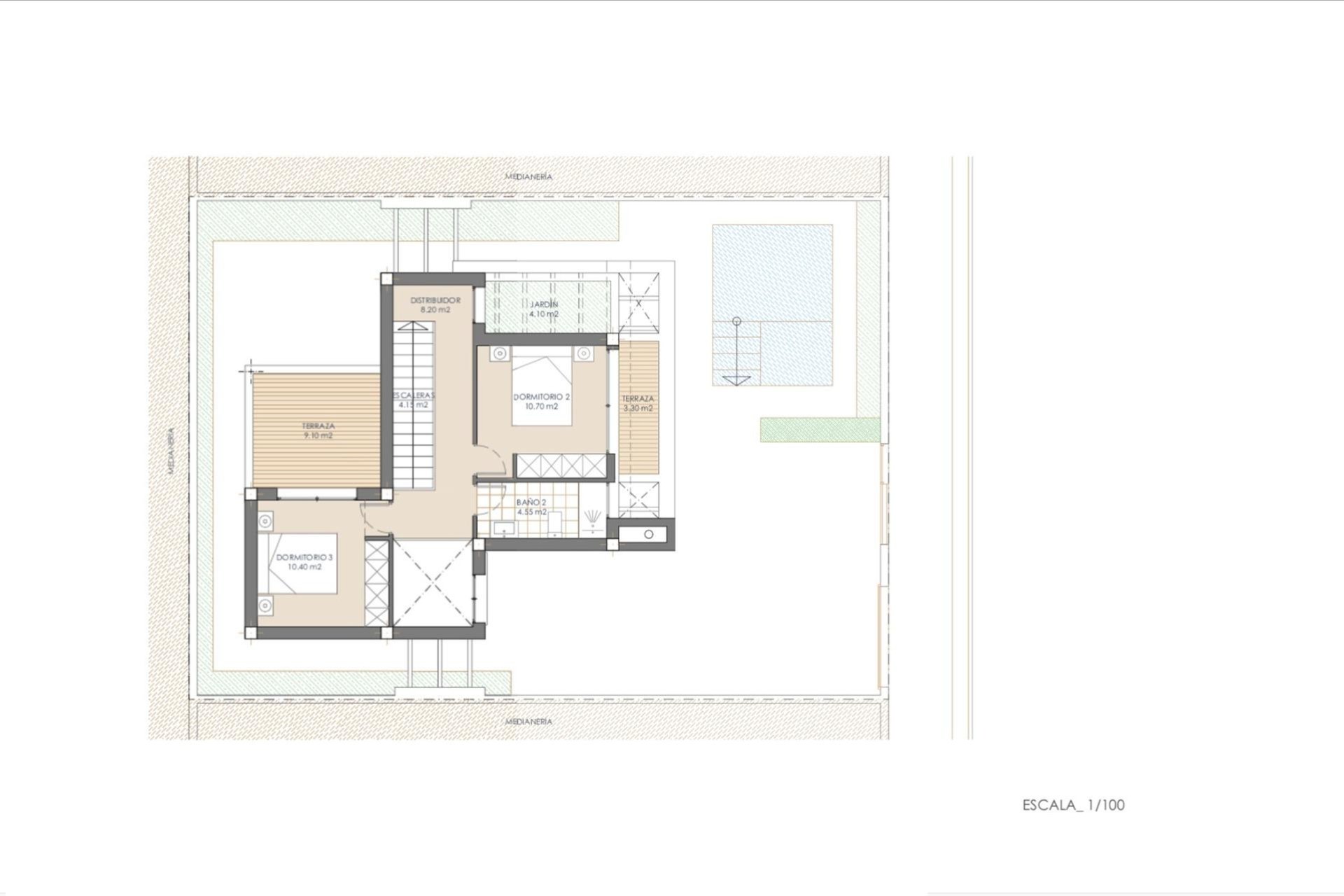 Obra nueva: Villas en San Juan de los Terreros