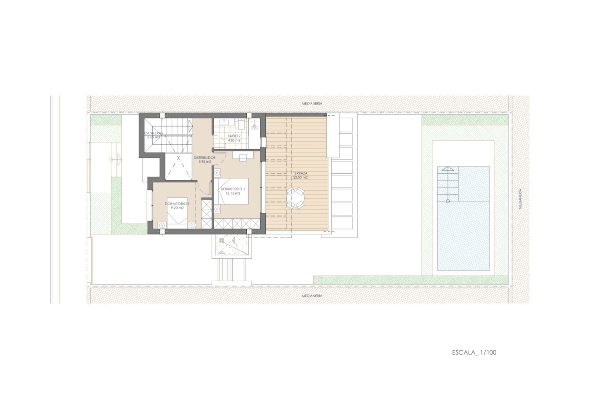 Obra nueva: Villas en San Juan de los Terreros