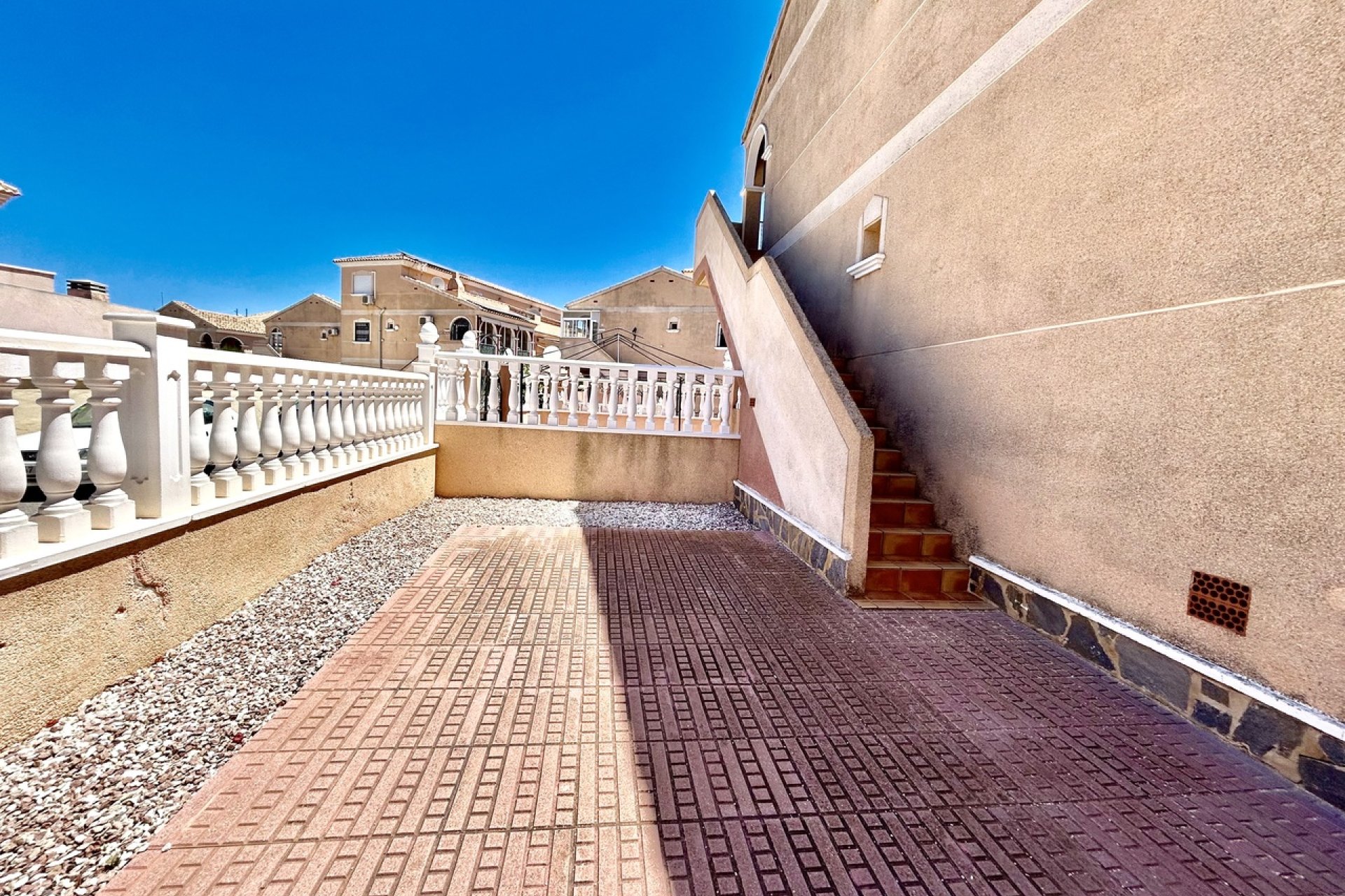 Penthouse La Zenia with ocean view, terrace, and pool