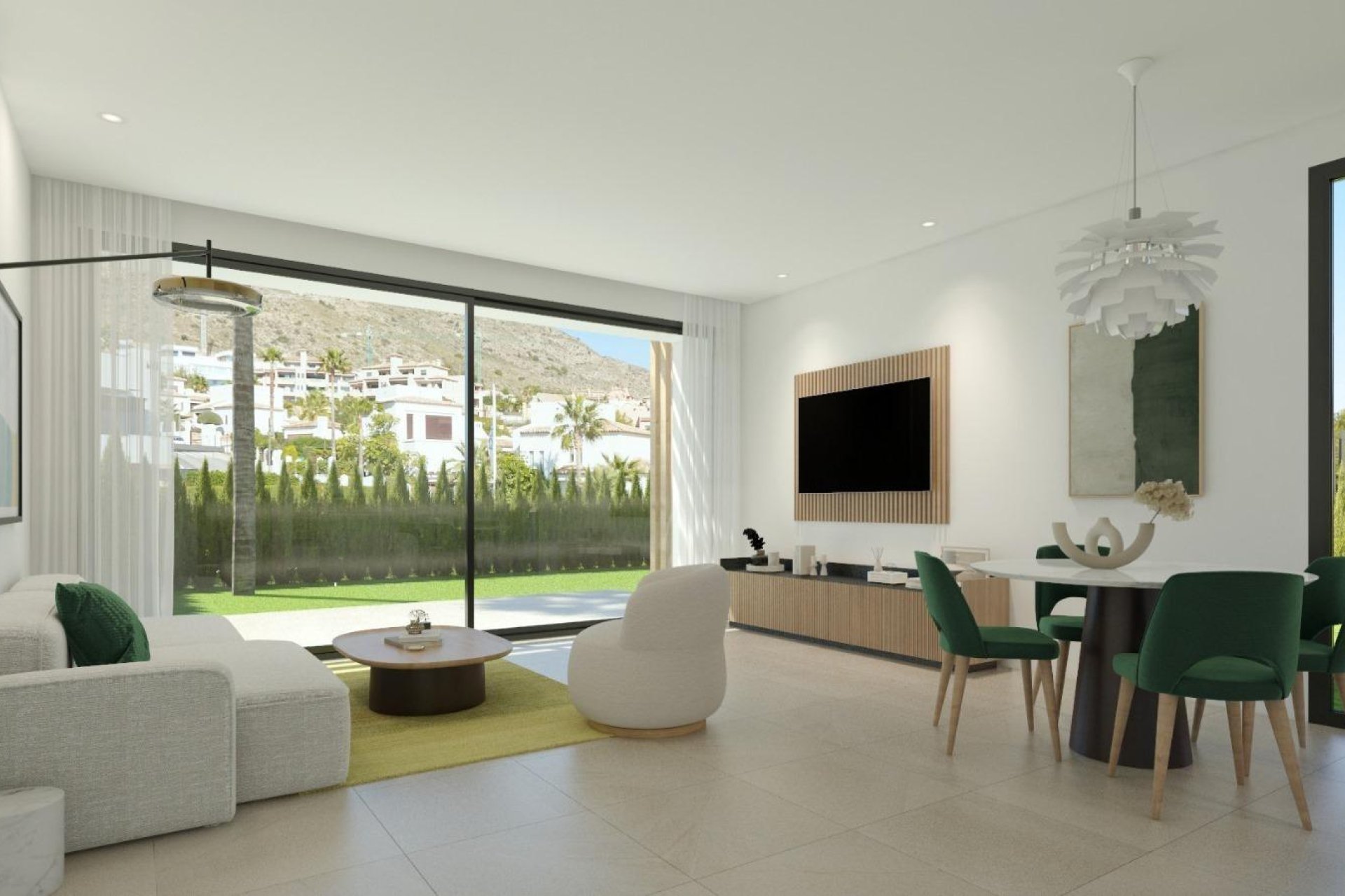 Semi-Detached New Build Villas in Finestrat