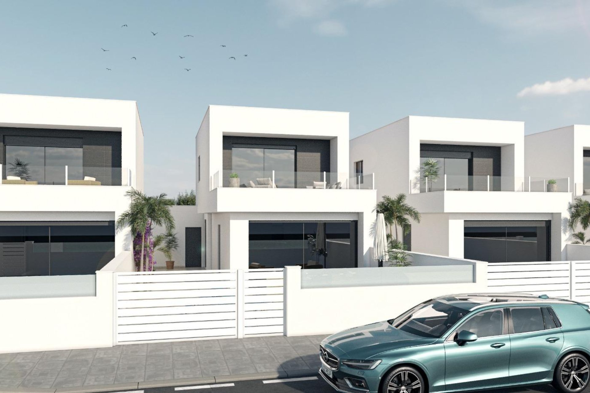 Semi-Detached New Build Villas in San Pedro del Pinatar