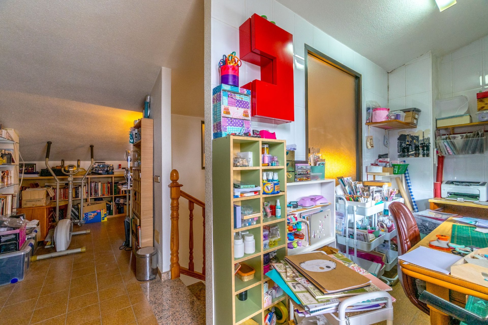 Spacious 3-bedroom townhouse with a sunroom and garage near the golf course in Rojales