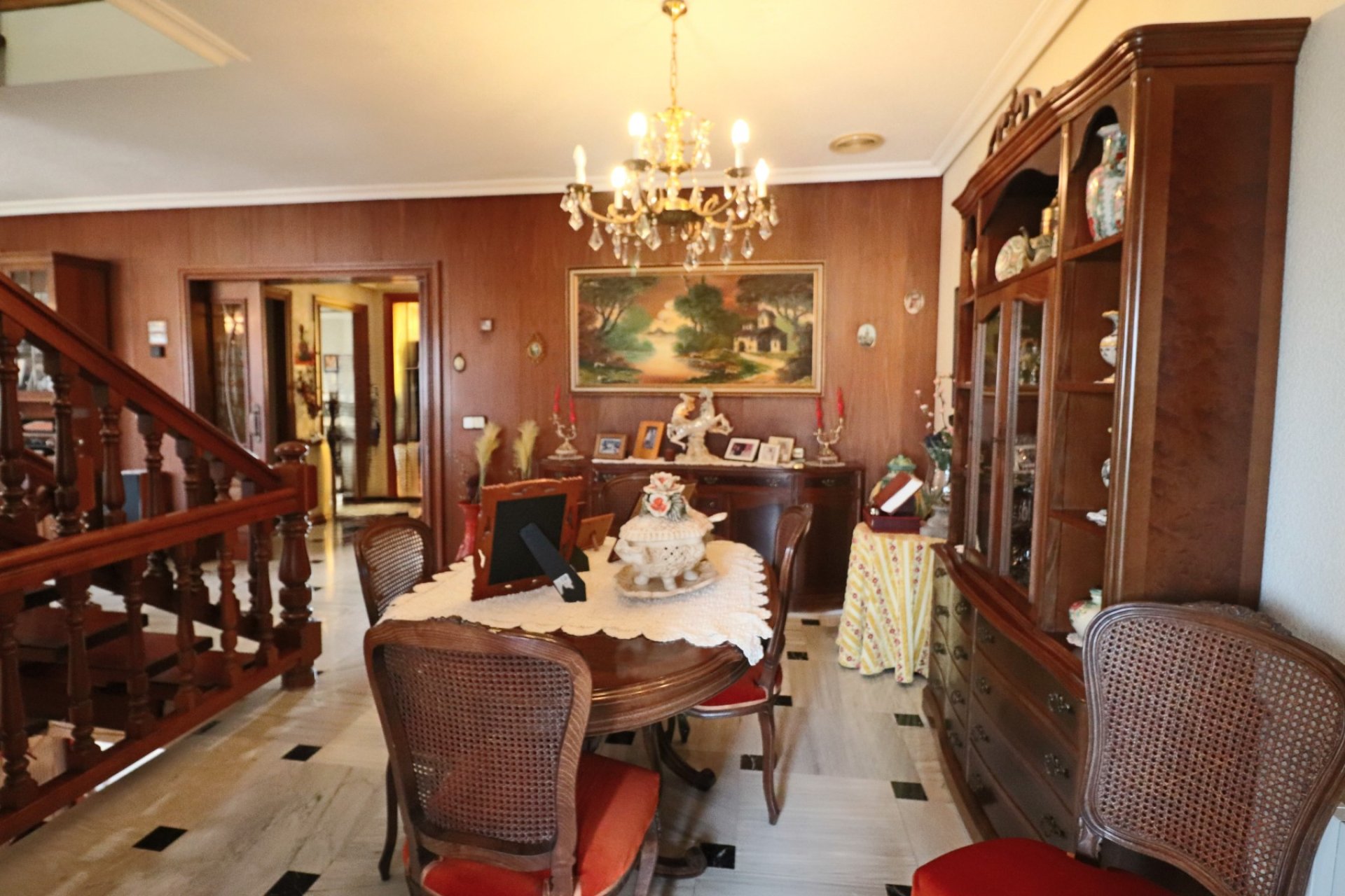 Spacious luxury villa with ocean views, a private pool, and a large garden in La Nucía