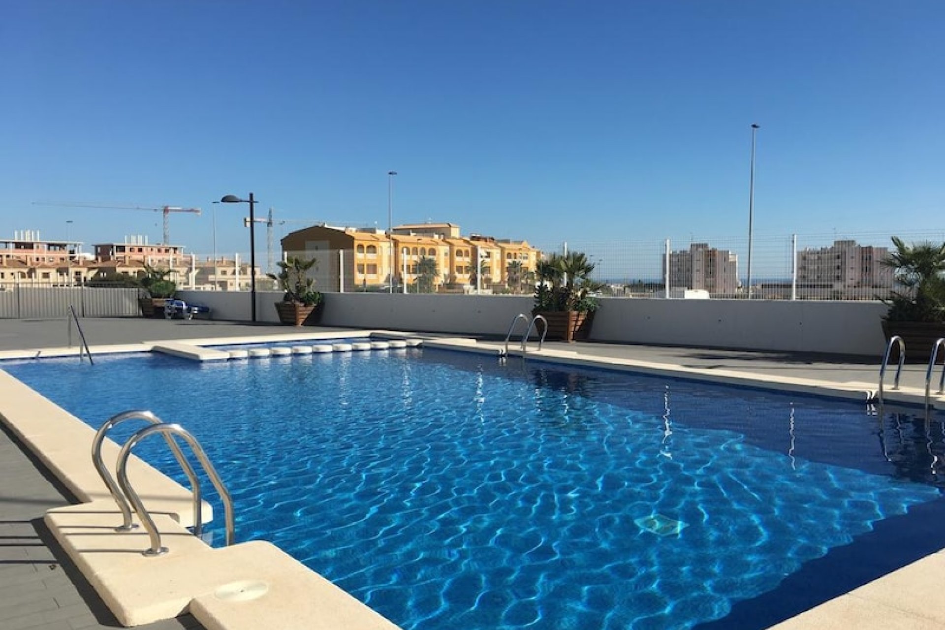 Spacious, modern apartment with ocean views and luxury amenities in Orihuela Costa