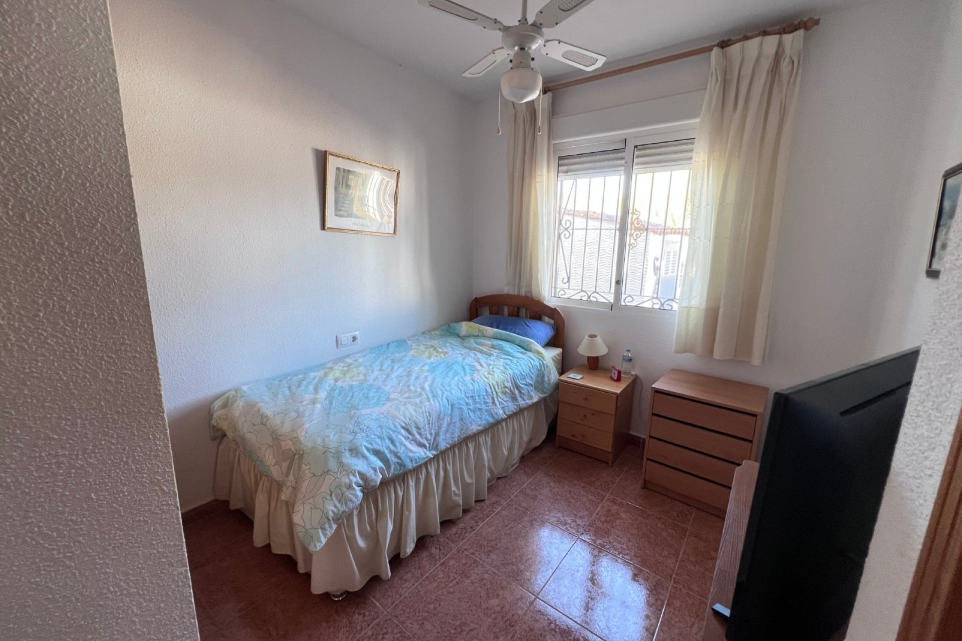 Spacious quad house with a garden, sunroom, and pool near Vistabella Golf, Orihuela