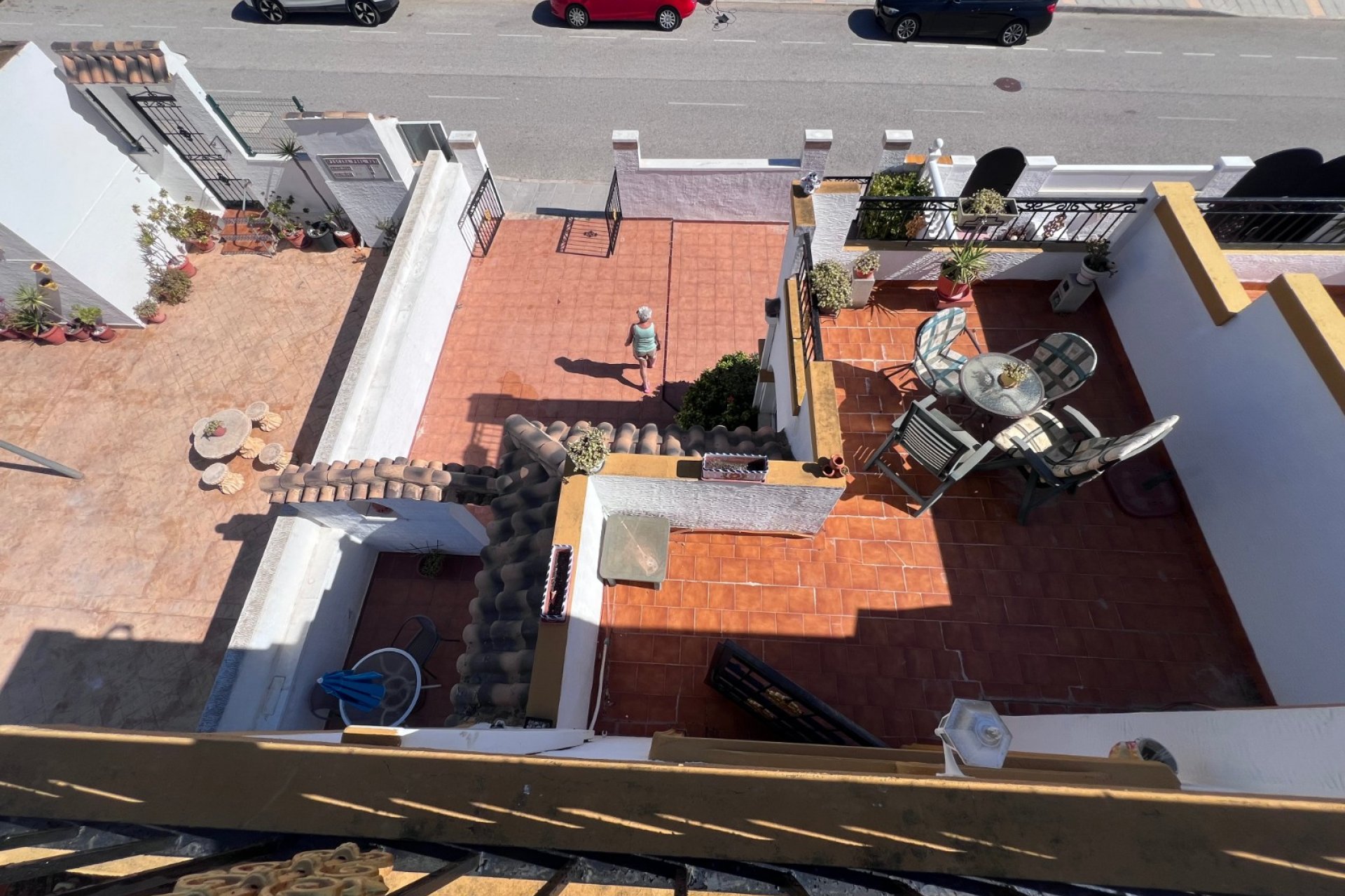 Spacious quad house with a garden, sunroom, and pool near Vistabella Golf, Orihuela