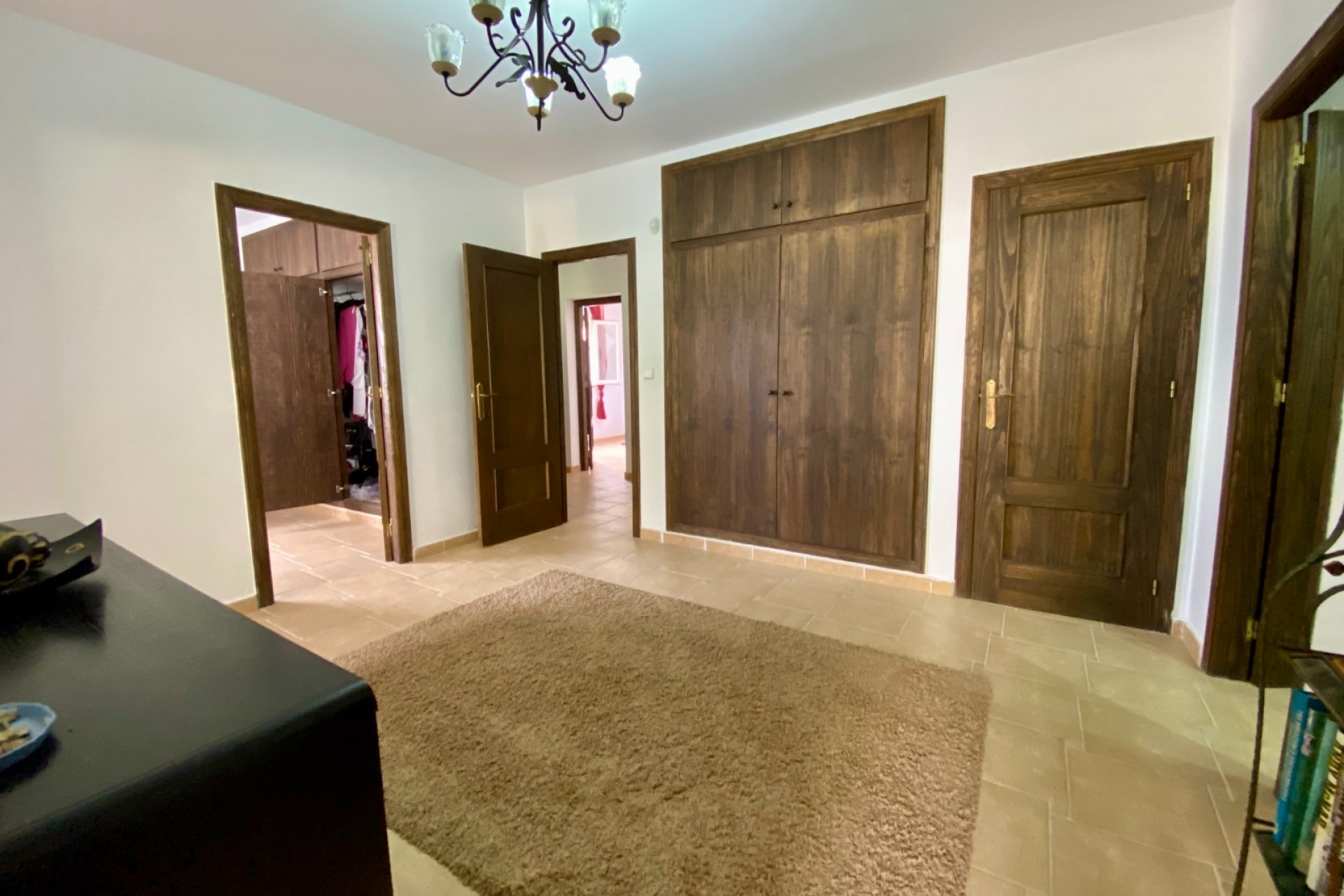 Spacious villa with a private pool and panoramic mountain views in Algorfa