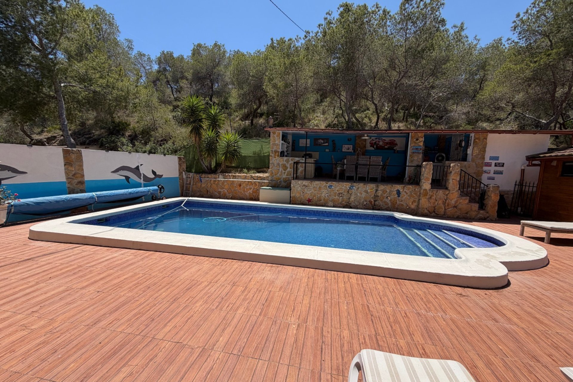 Sunny finca with private pool and guest house in Torremendo
