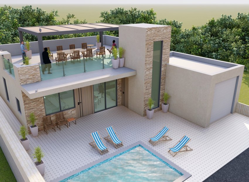 terraced - New Build -
            Fuente Álamo - HB-65469