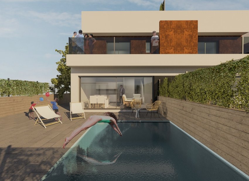 terraced - Nieuwbouw Woningen -
            San Javier - HB-53357