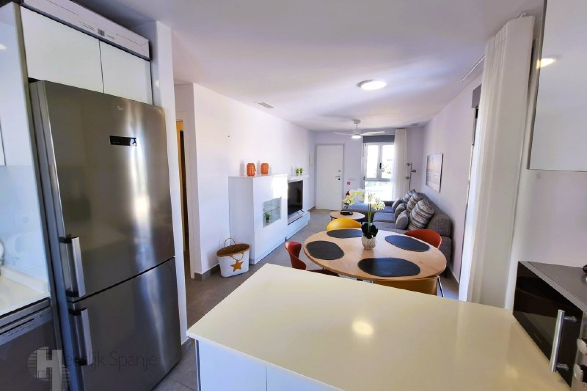 Two-bedroom penthouse with a rooftop terrace and pool in Lo Pagán, Costa Cálida