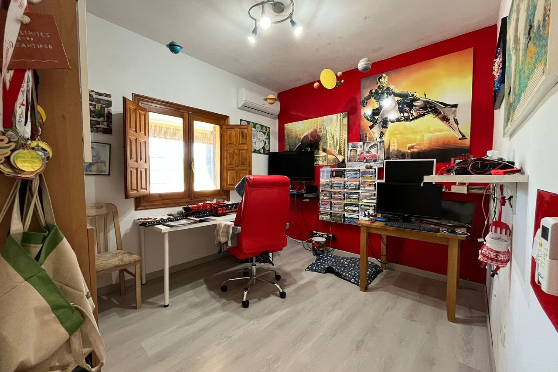 Unique country house in Torre-Pacheco with a pool, 6 bedrooms, and views of the golf course