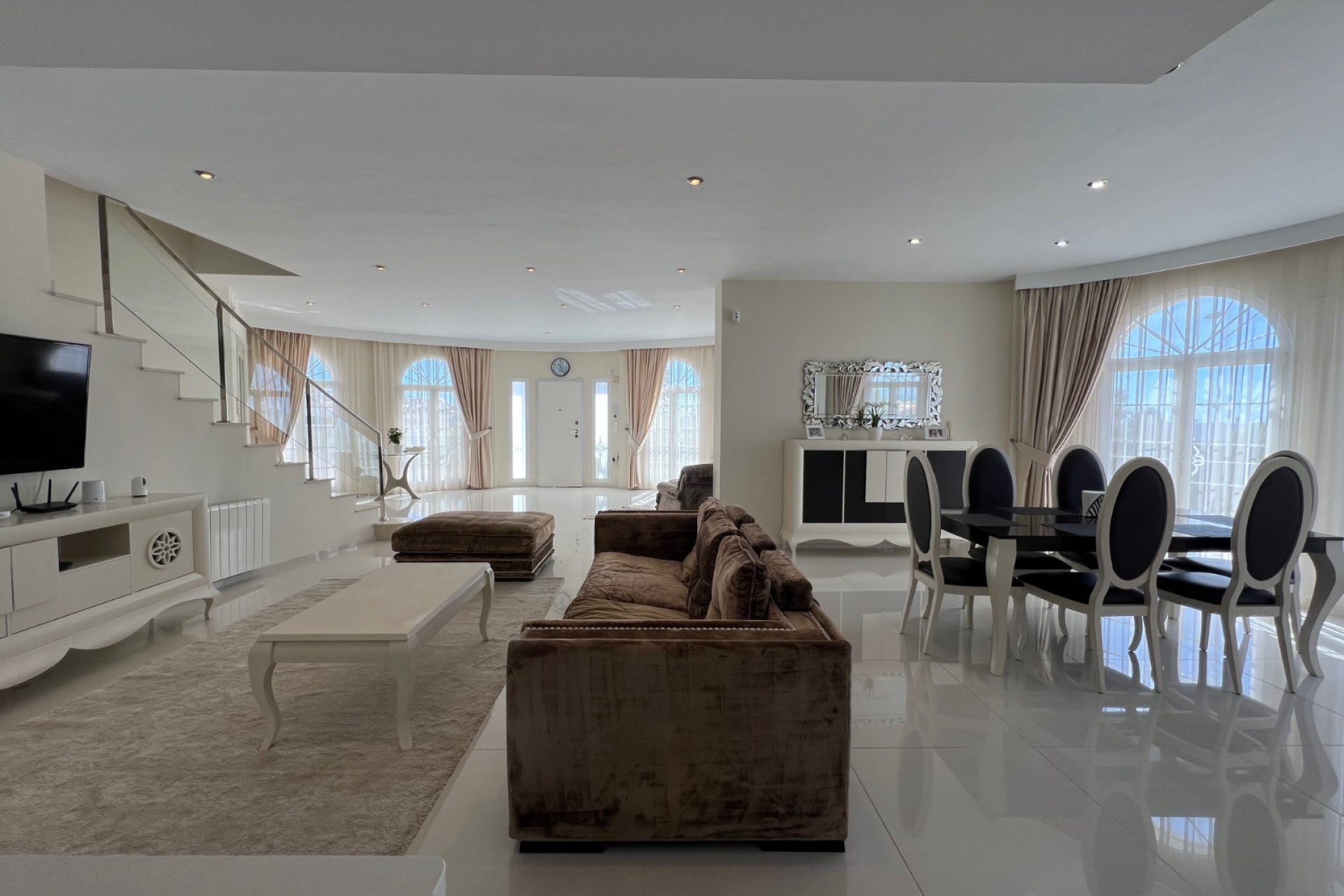 Villa de lujo con piscina privada, sauna y vistas al mar en Ciudad Quesada, cerca del campo de golf