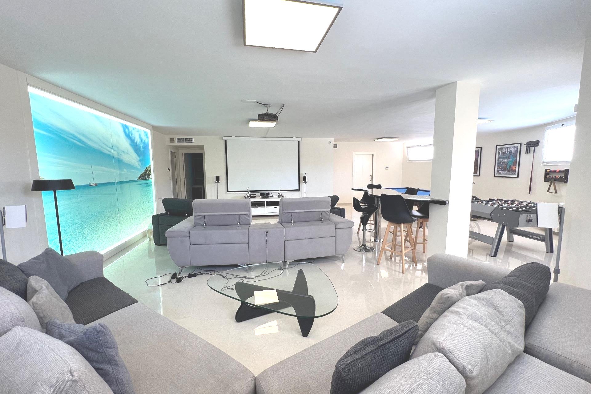 Villa de lujo con piscina privada, sauna y vistas al mar en Ciudad Quesada, cerca del campo de golf