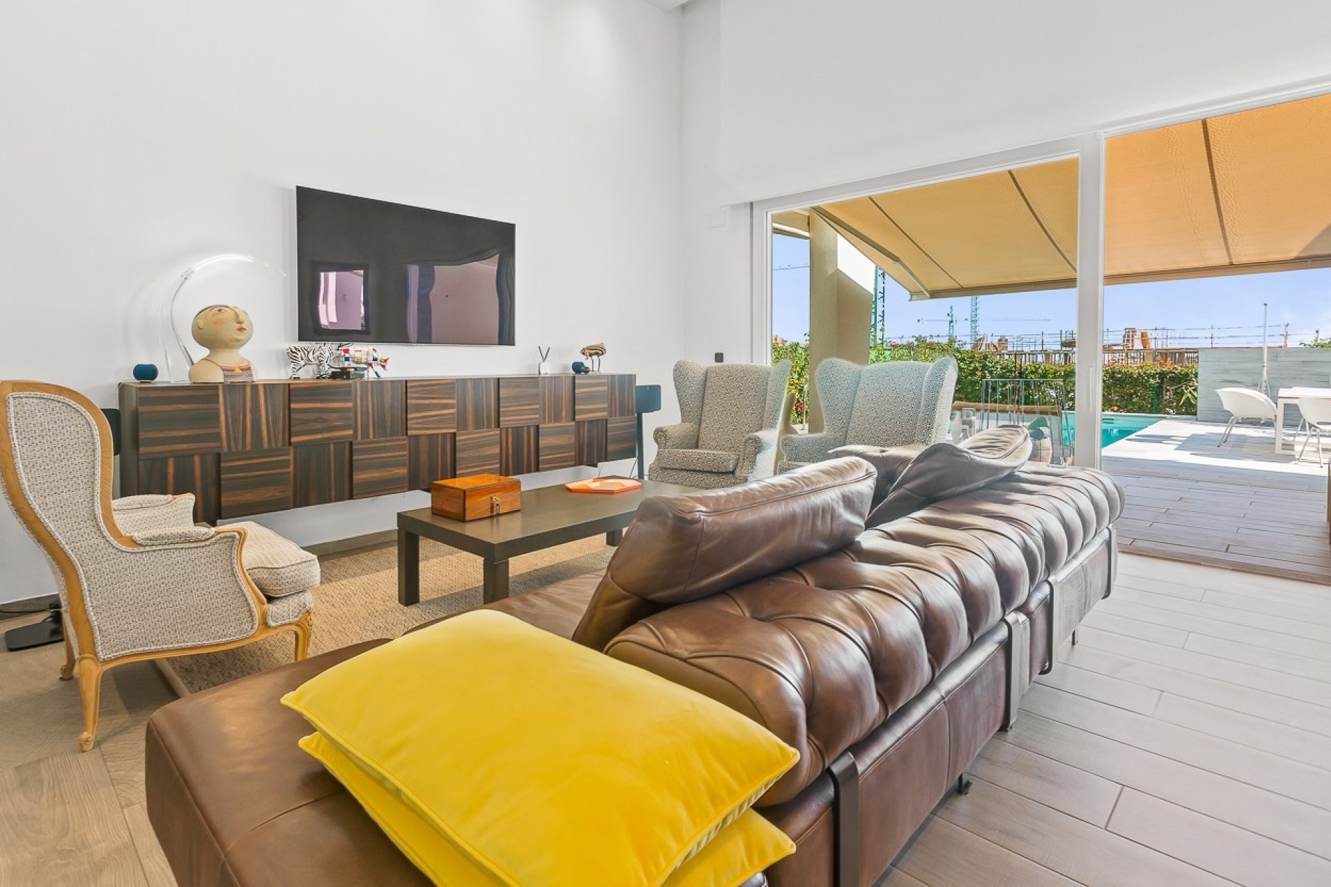 Villa de lujo con piscina privada y jardín cerca de La Finca Golf, Algorfa, Costa Blanca