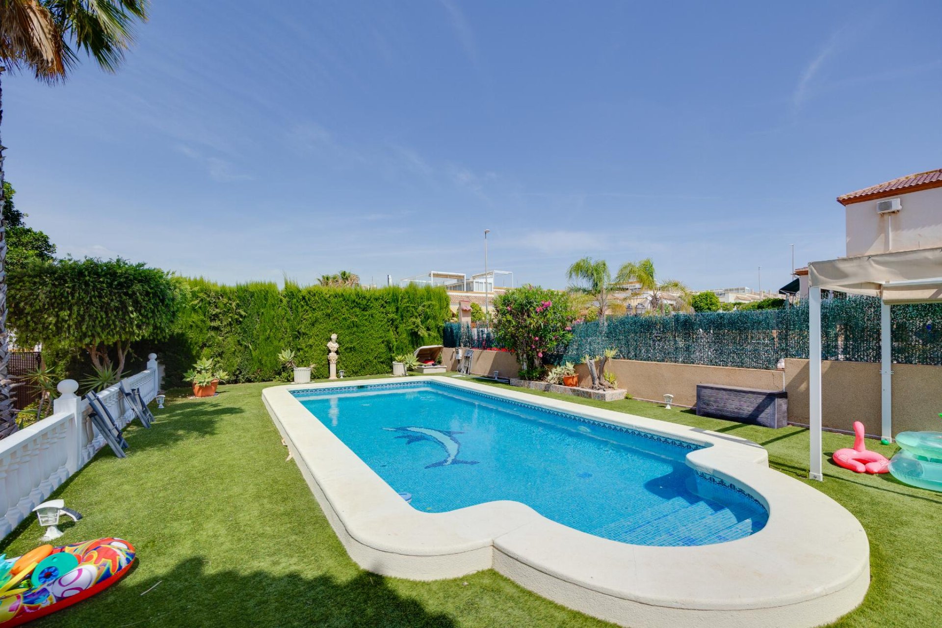 Villa independiente con piscina privada en San Fulgencio