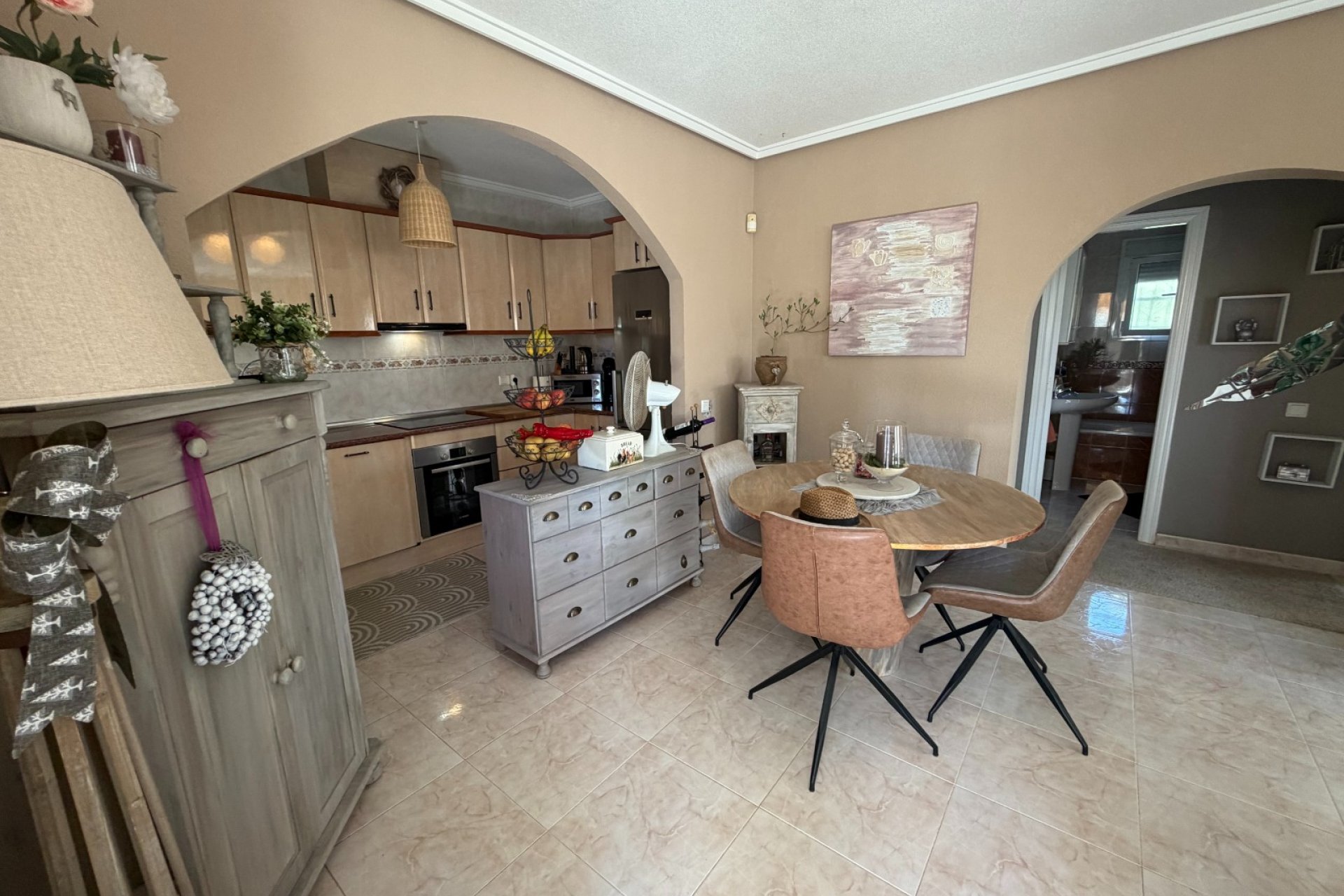 Villa independiente de 3 dormitorios con piscina privada en Lo Pepín