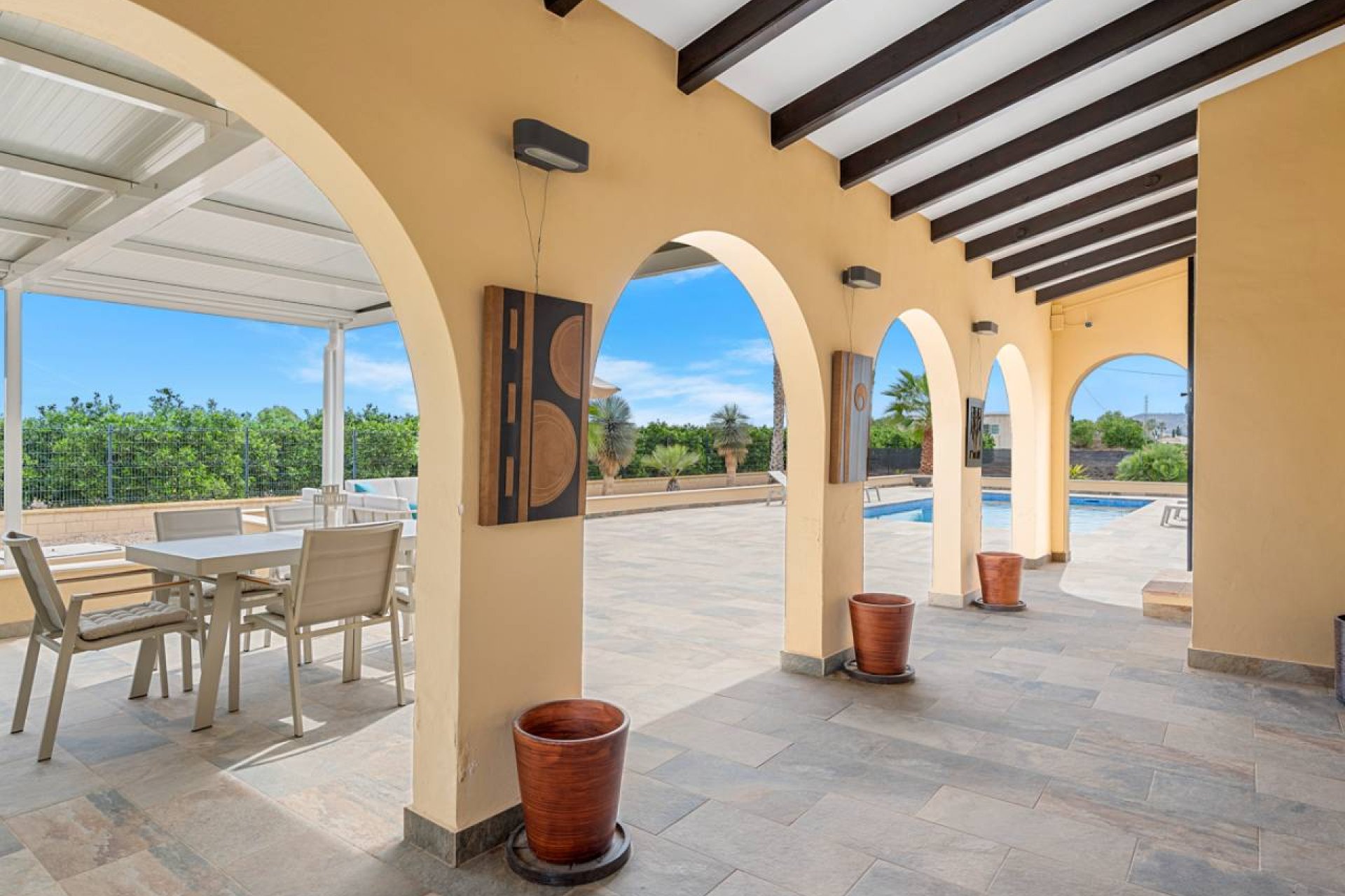 Villa rural con piscina privada y vistas panorámicas en Rafal, Costa Blanca