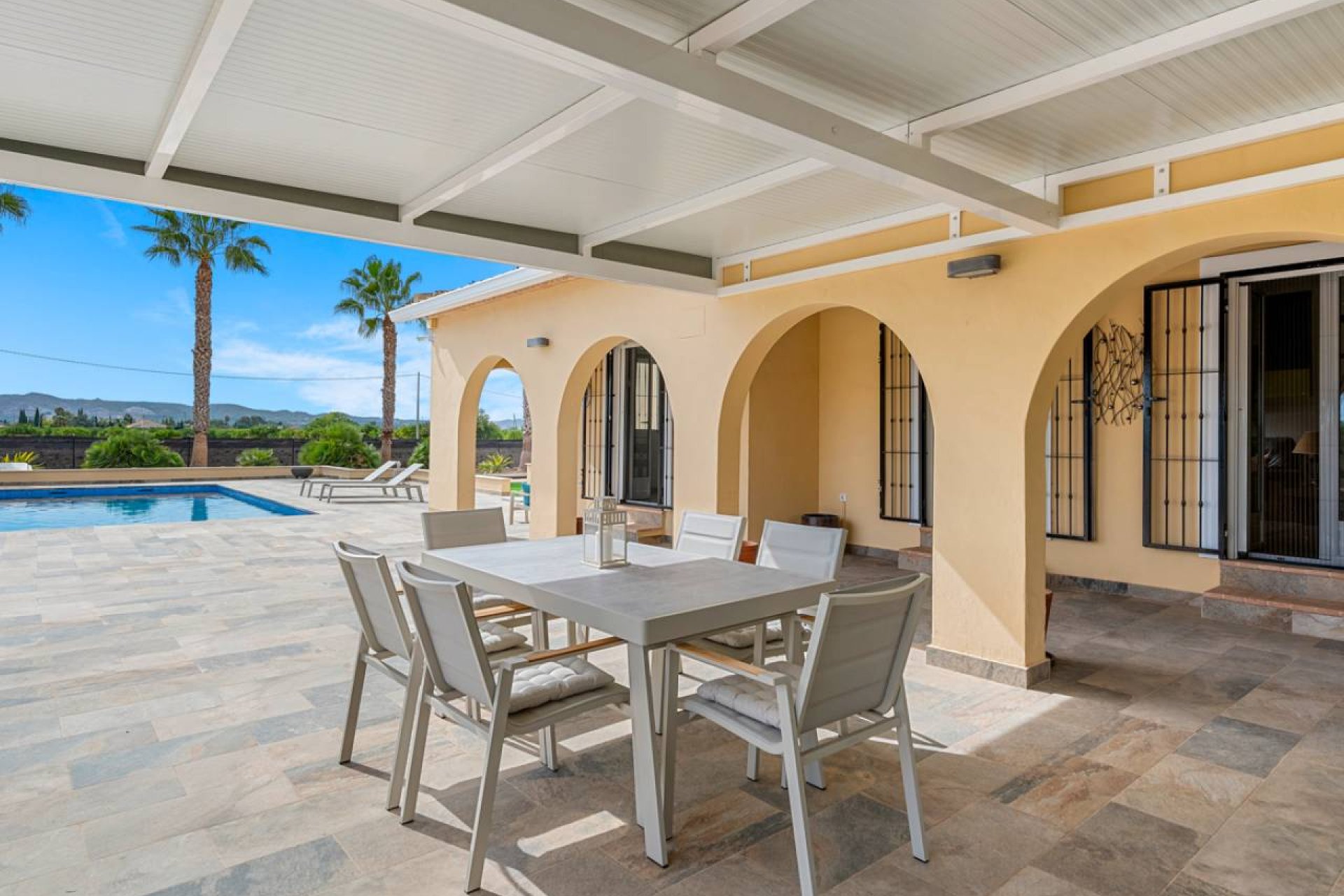 Villa rural con piscina privada y vistas panorámicas en Rafal, Costa Blanca