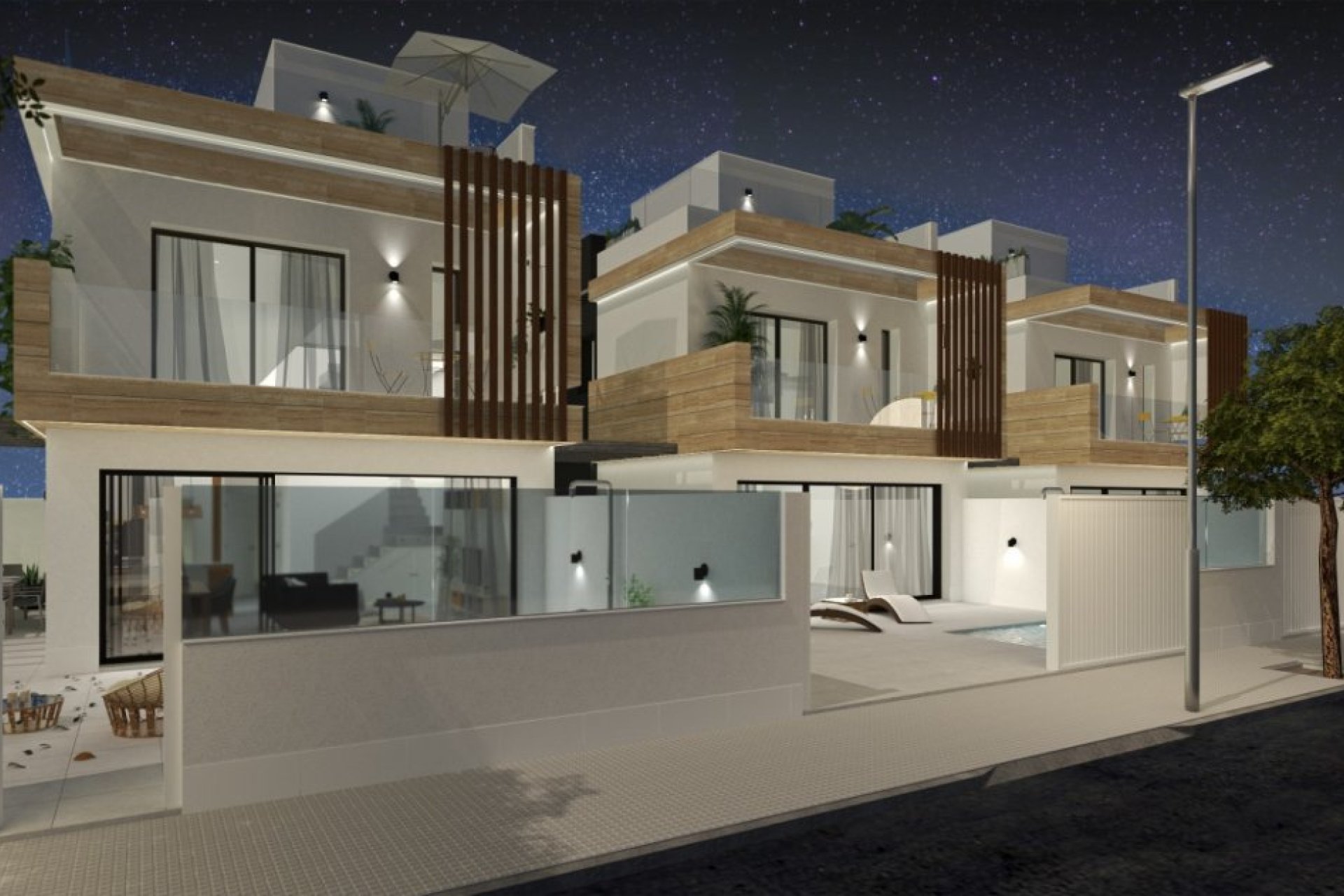 Villas de Nueva Construcción en San Pedro del Pinatar