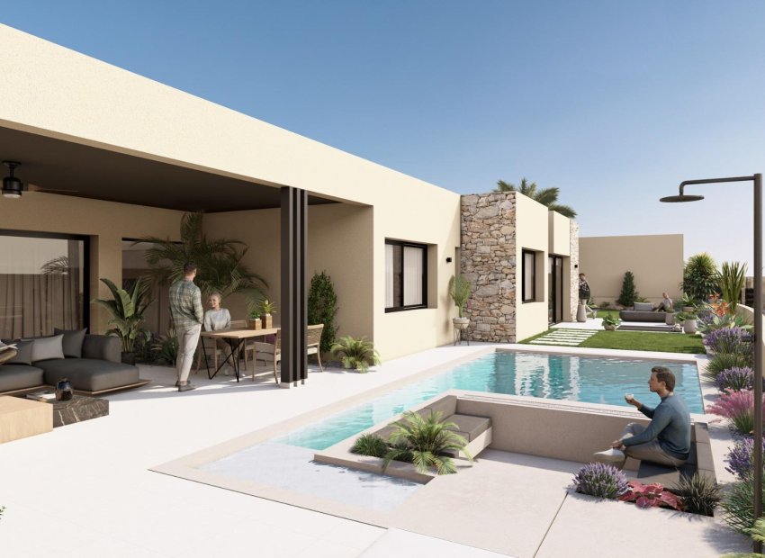 Villas de Obra Nueva en Altaona Golf Resort, Murcia